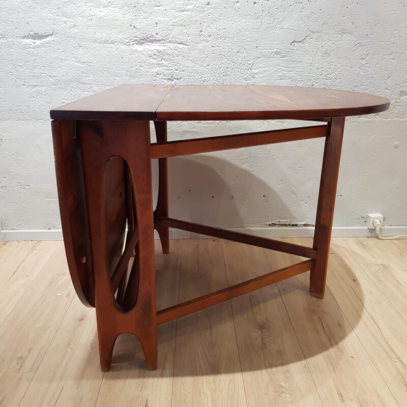 Vintage rosewood table for Kleppes 1960