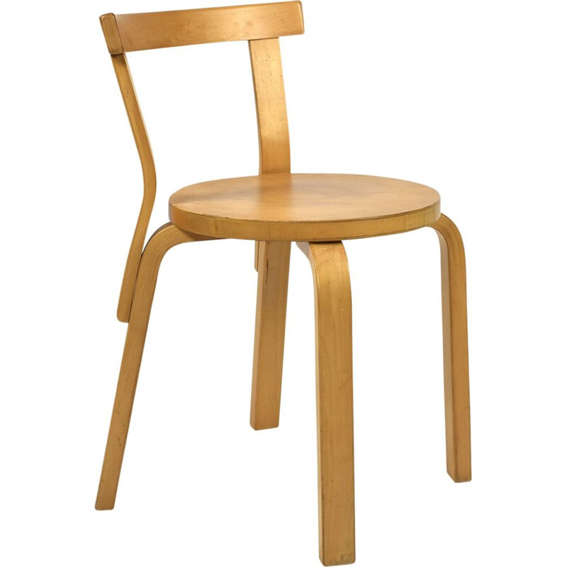 Vintage chair 68 by Alvar Aalto for Artek