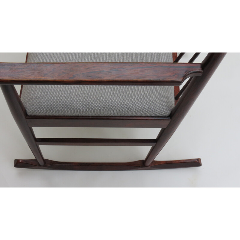 Rocking Chair in rosewood, Arne VODDER - 1960s