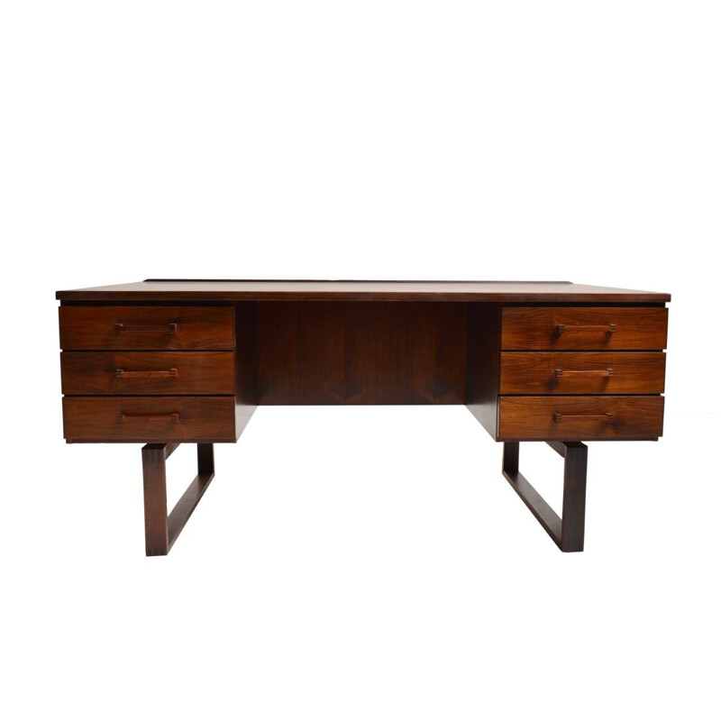 Vintage scandinavian desk for Preben Schou Andersen in rosewood