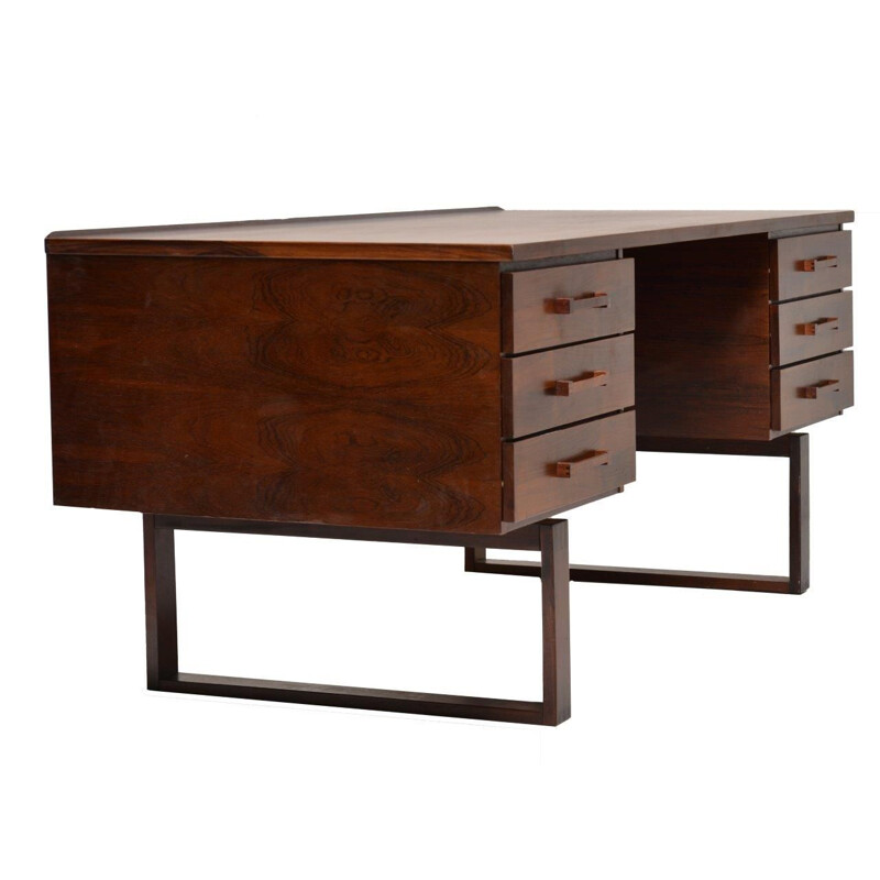 Vintage scandinavian desk for Preben Schou Andersen in rosewood