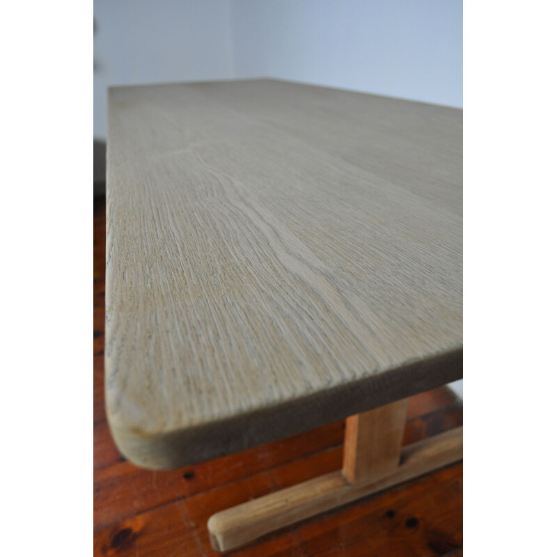 Vintage coffee table model 269 in solid oak for Fredericia 1960