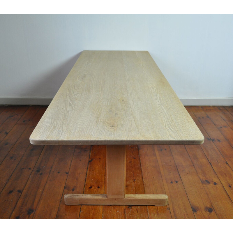 Vintage coffee table model 269 in solid oak for Fredericia 1960