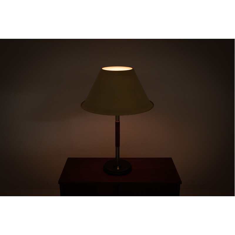 Lampe vintage Giso 5020 par W.H. Gispen en aluminium