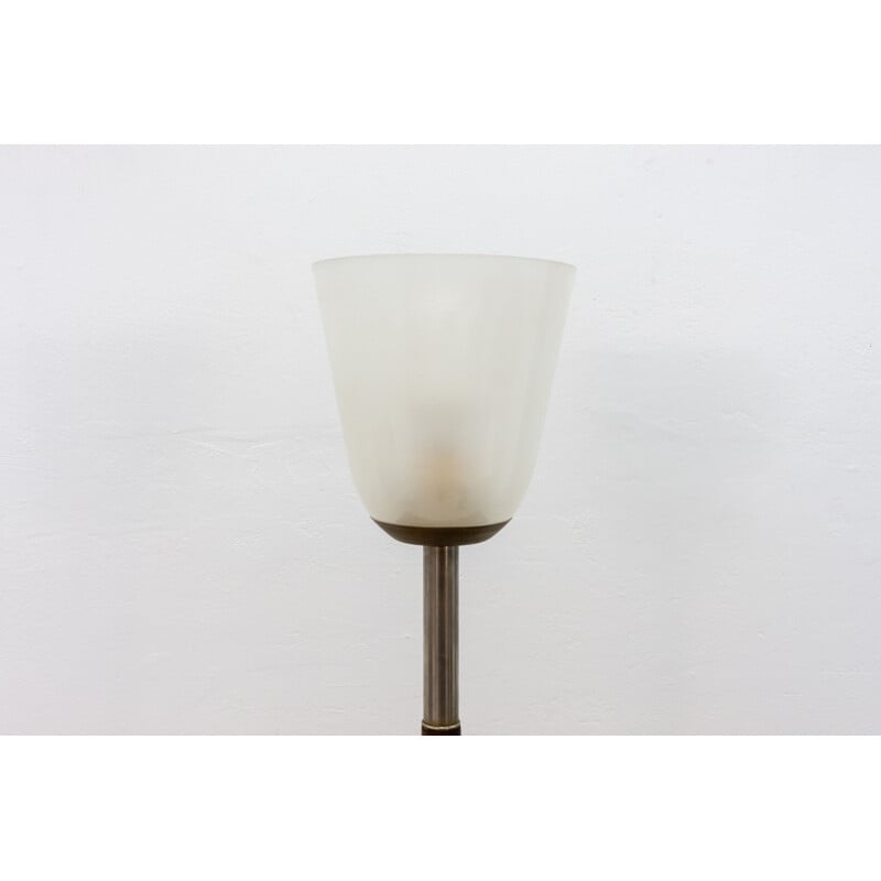 Vintage Giso 5020 table lamp by W.H. Gispen in aluminium