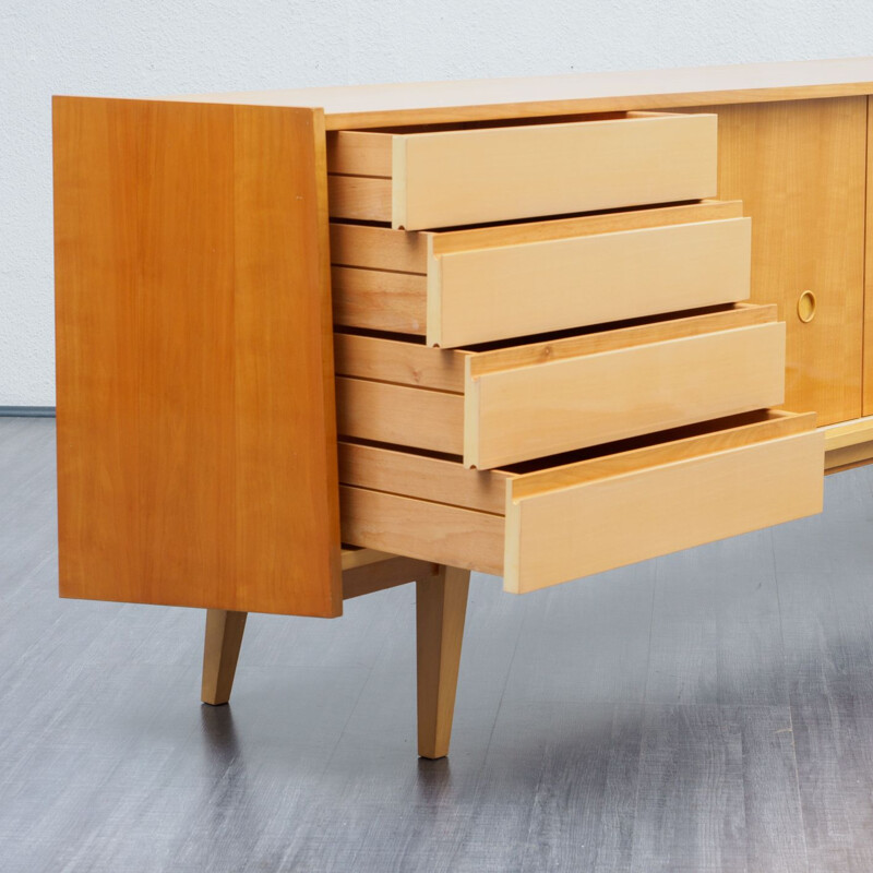 Vintage german sideboard in cherrywood 1950