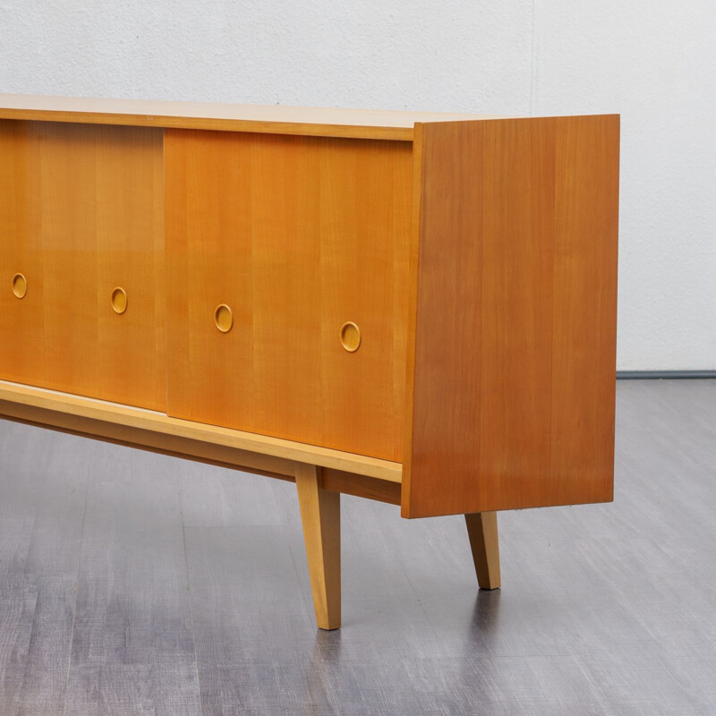 Vintage german sideboard in cherrywood 1950