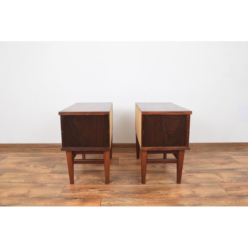 Mid-Century Danish Rosewood Bedside Tables, 1960s