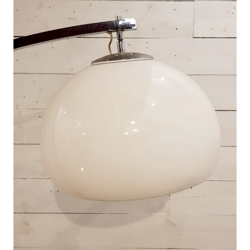Reggiani Arc floor lamp with base in marble 1970
