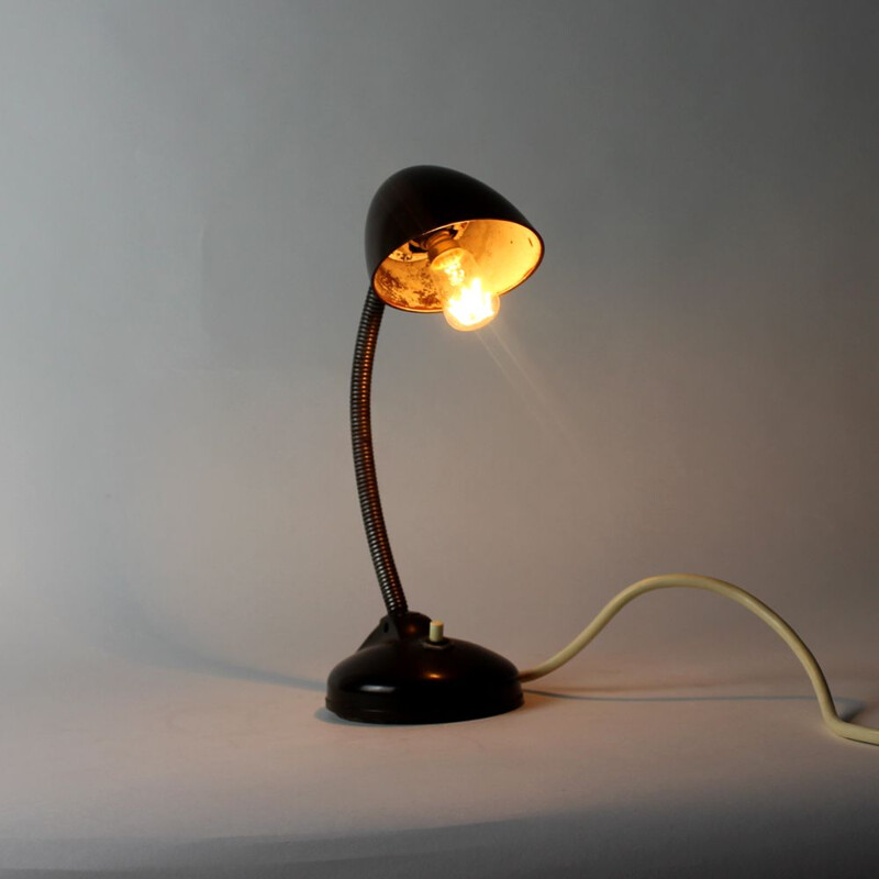 Rare Miniature Version of Eric Kirkman Cole Desk Lamp, England, circa 1930