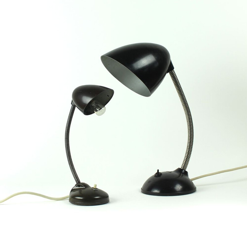 Rare Miniature Version of Eric Kirkman Cole Desk Lamp, England, circa 1930