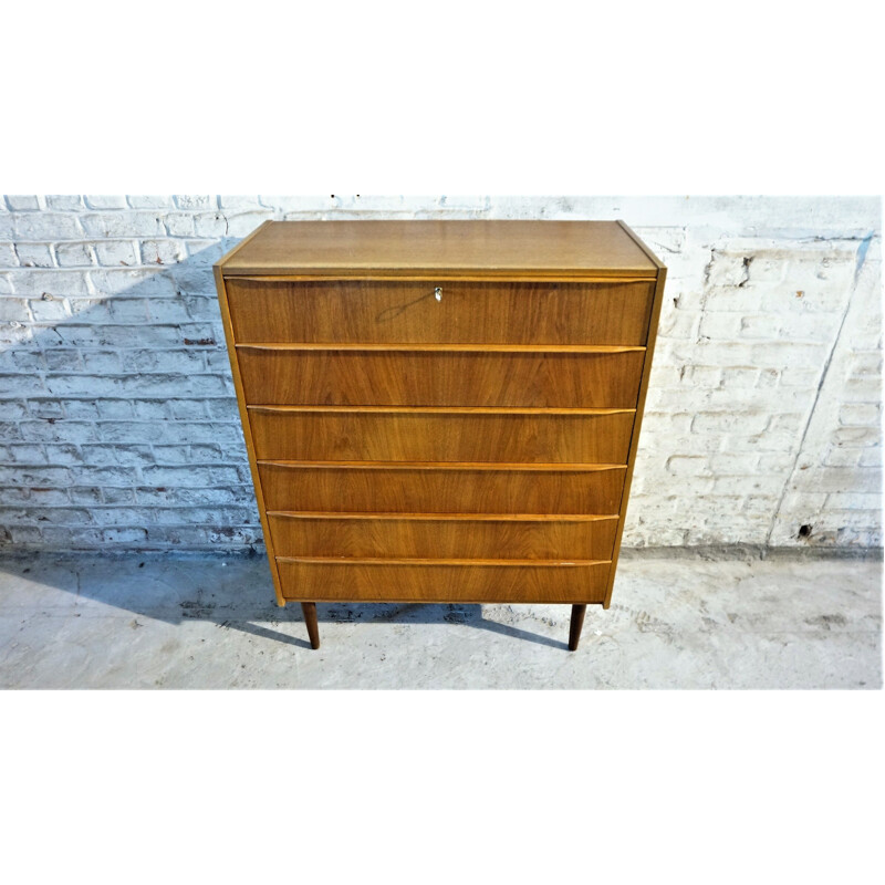 Scandinavian teak 1960 Dresser