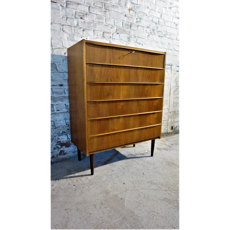 Scandinavian teak 1960 Dresser