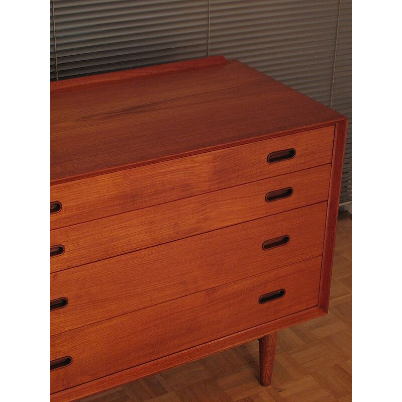 Teak & Oak vintage Sideboard by Arne Vodder 