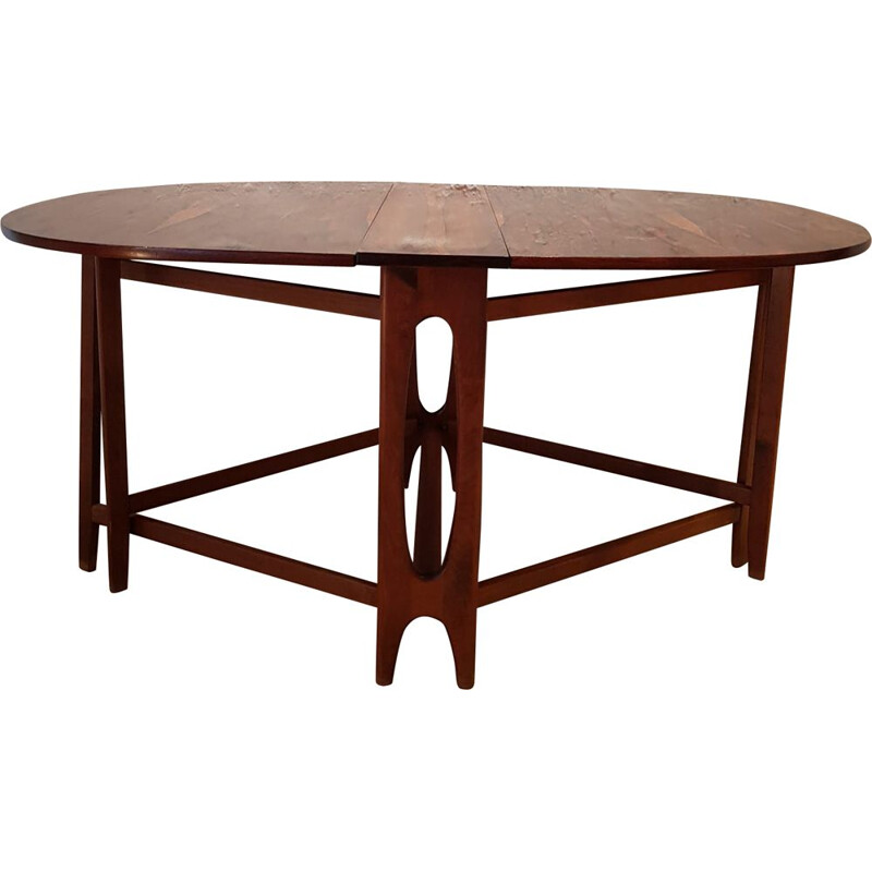 Vintage rosewood table for Kleppes 1960