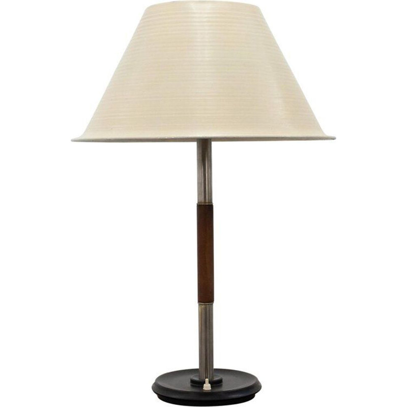 Vintage Giso 5020 table lamp by W.H. Gispen in aluminium