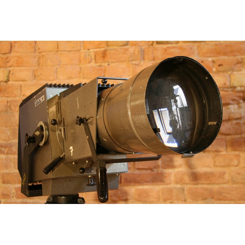Projecteur de cinéma vintage en acier de la société Pani, Autriche 1970