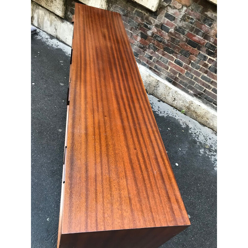 French vintage sideboard in wood 1940