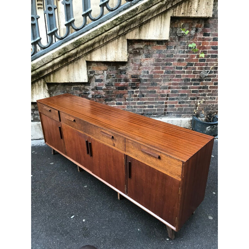 Enfilade vintage française en bois 1940