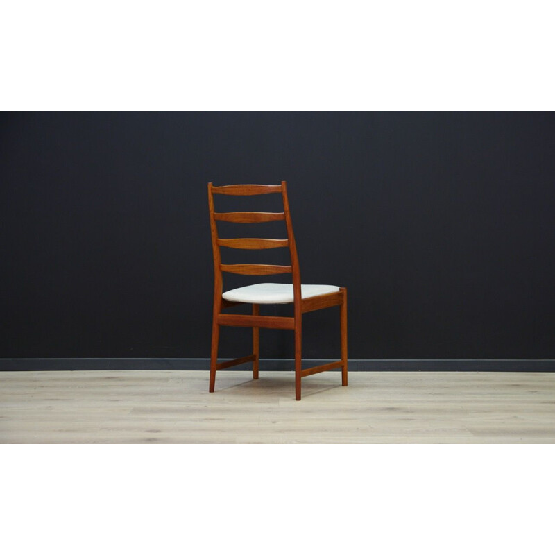 Set of 6 vintage teak scandinavian chairs for Vamo Sønderborg