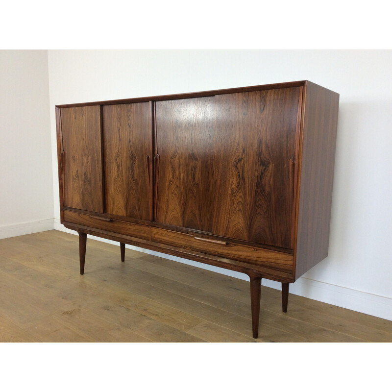 Vintage dutch rosewood cabinet for Sibast 1960