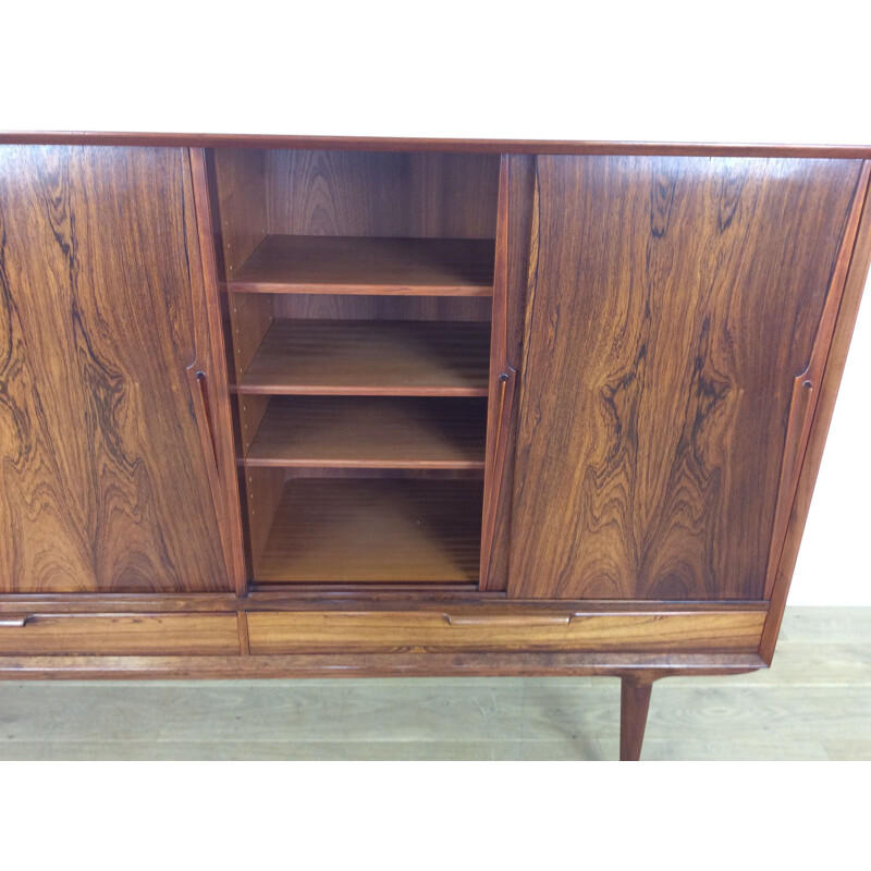 Vintage dutch rosewood cabinet for Sibast 1960