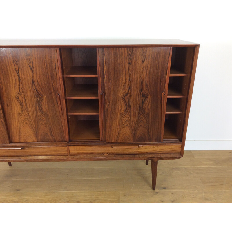 Vintage dutch rosewood cabinet for Sibast 1960