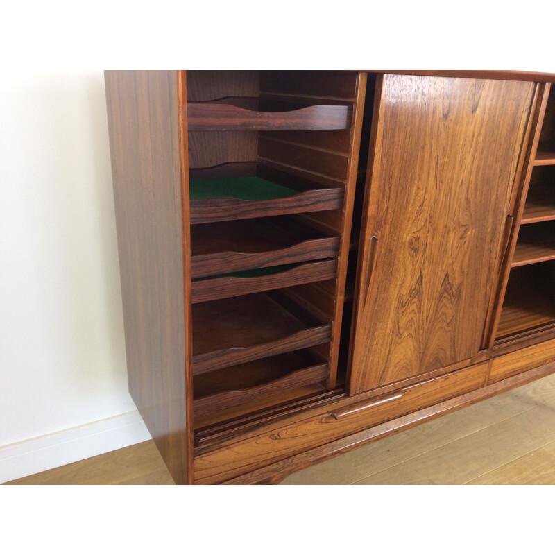 Vintage dutch rosewood cabinet for Sibast 1960