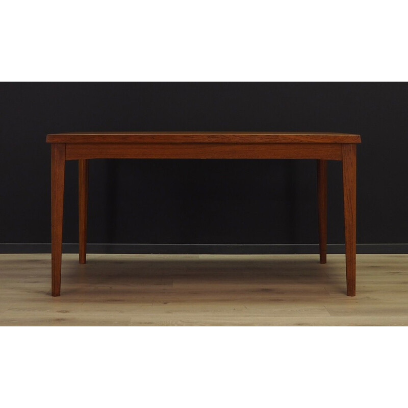 Vintage scandinavian teak table 1970