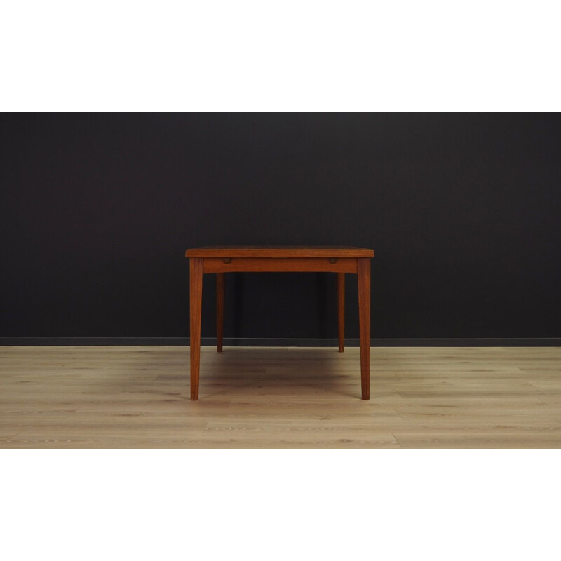 Vintage scandinavian teak table 1970