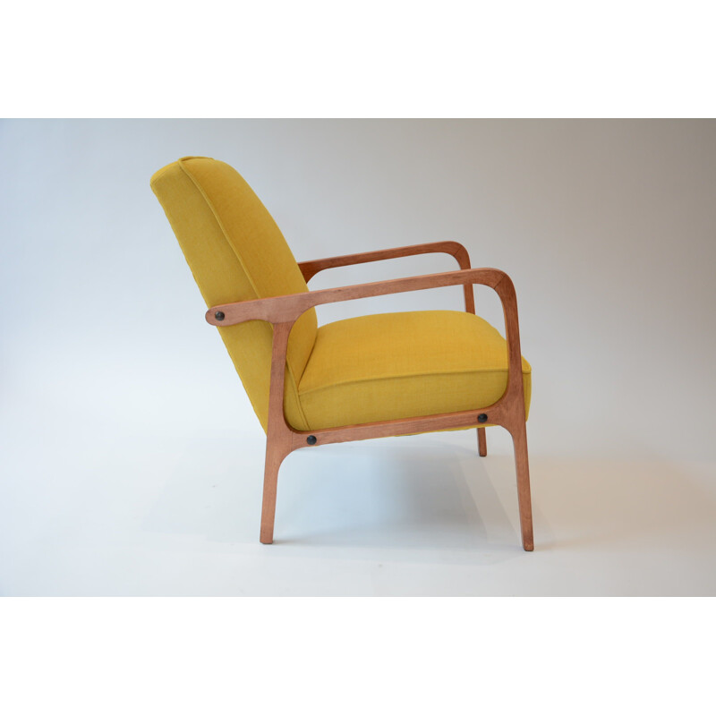 Vintage KADR yellow Chair