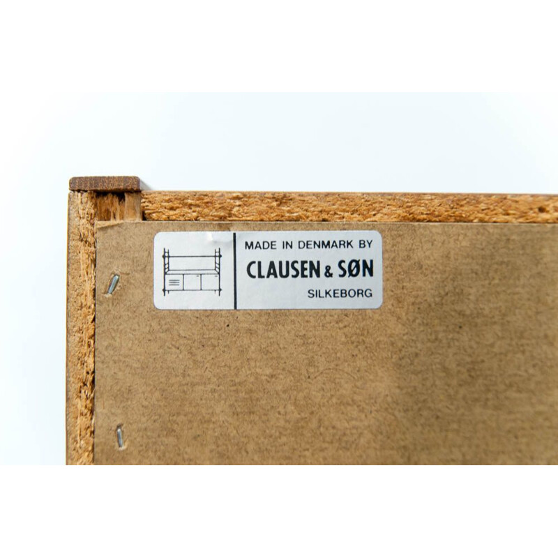 Console vintage danoise par Clausen & Son