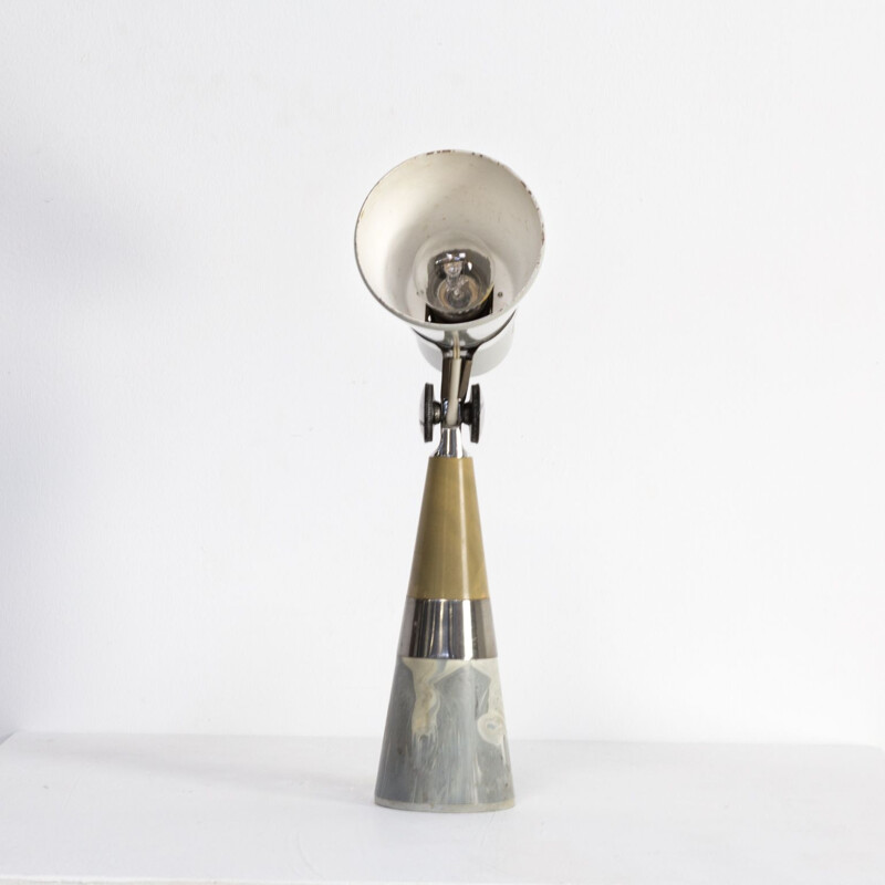 Lampe vintage Leiha en métal 1950