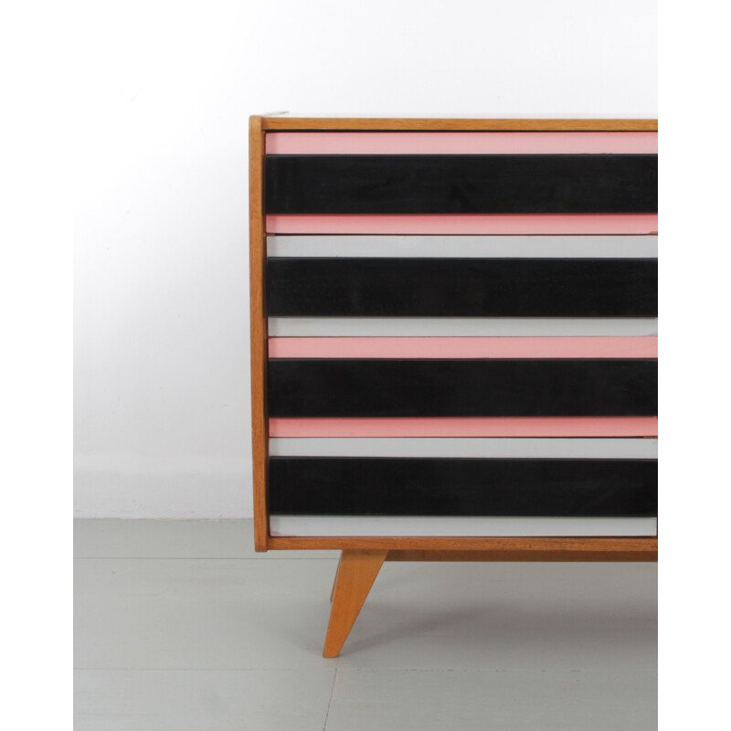 Vintage chest of drawers for Interier Praha in wood 1960