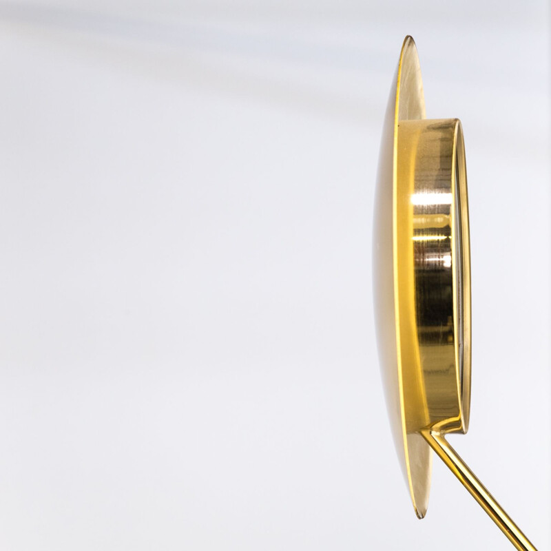 Vintage Vega wall lamp for Tre Ci Luce in brass and aluminium 1980
