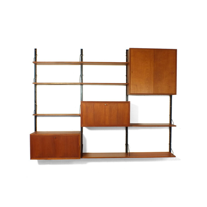 Vintage wall unit Royal System by P. Cadovius