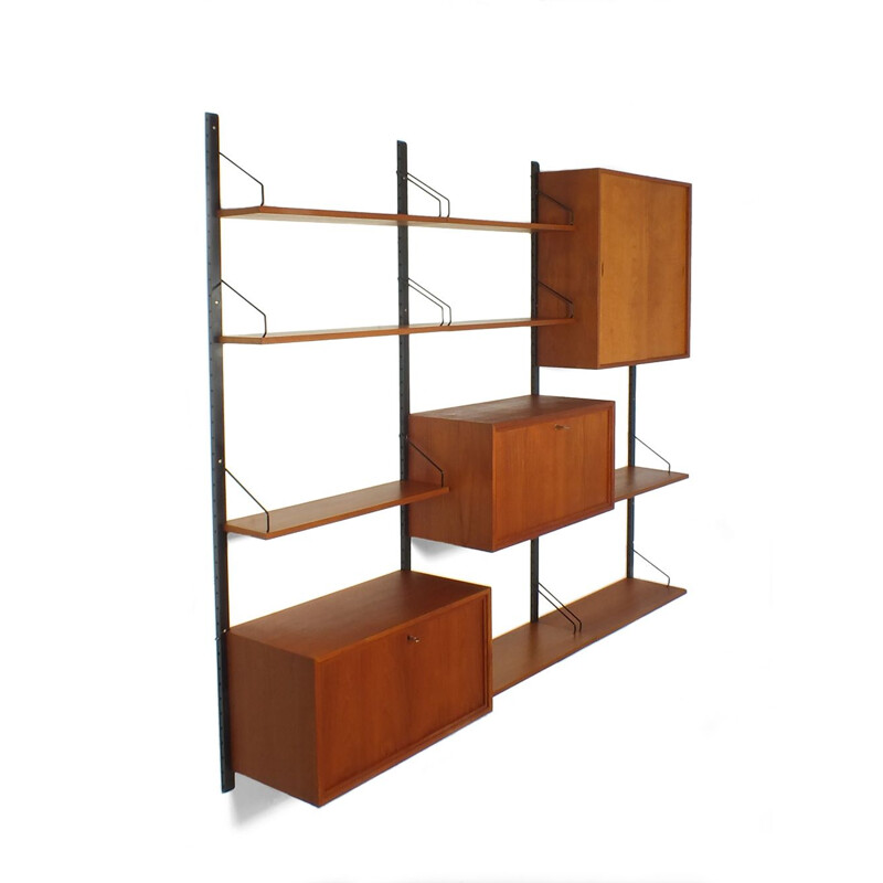 Vintage wall unit Royal System by P. Cadovius