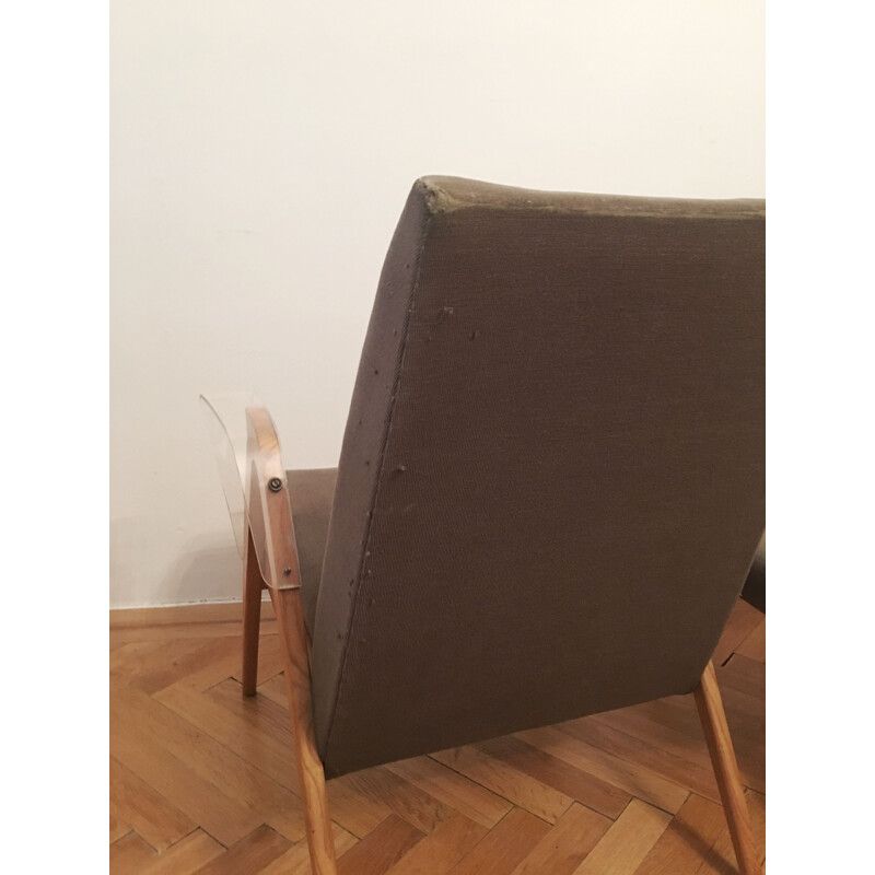 Set of 2 vintage armchairs by Frantisek Jirak