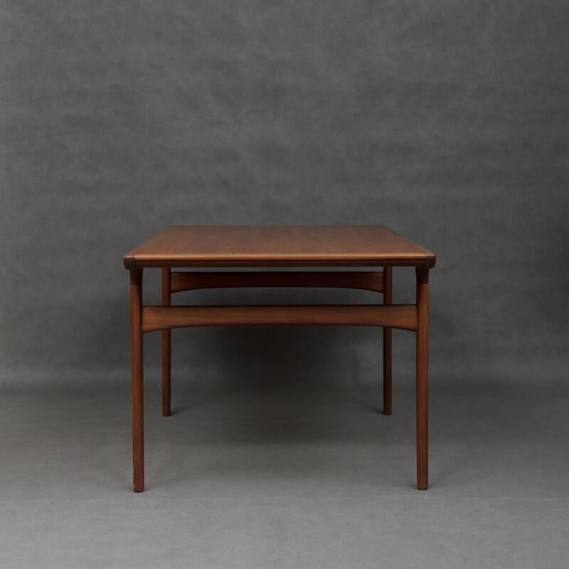 Vintage teak extension table by Johannes Andersen