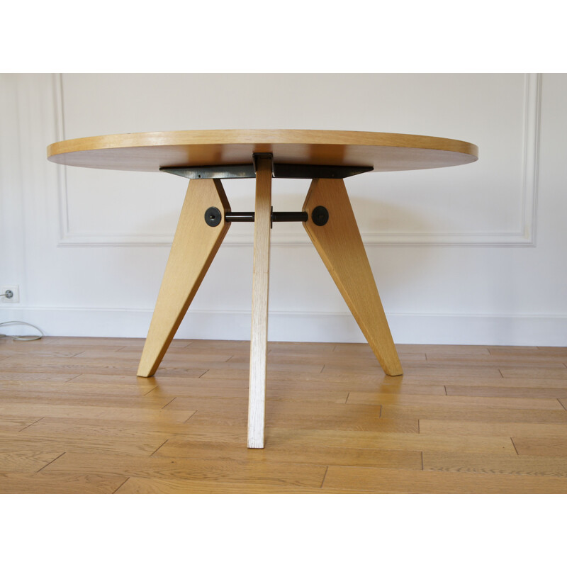 Vintage side table by Jean Prouvé for Vitra