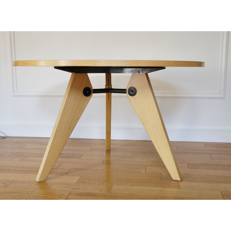 Vintage side table by Jean Prouvé for Vitra