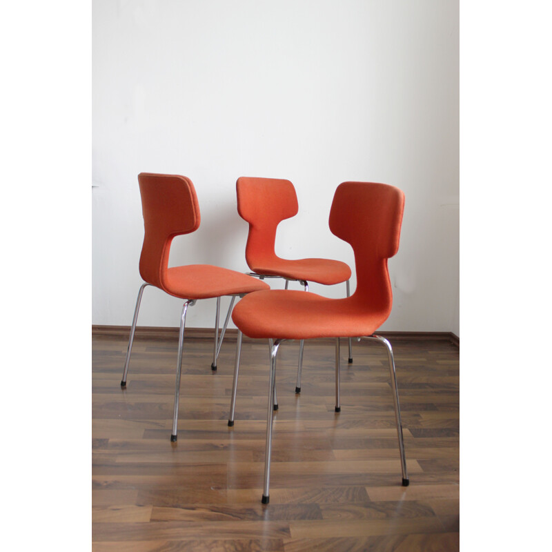 Vintage T-chair by Arne Jacobsen 3103 Hammer for Fritz Hansen