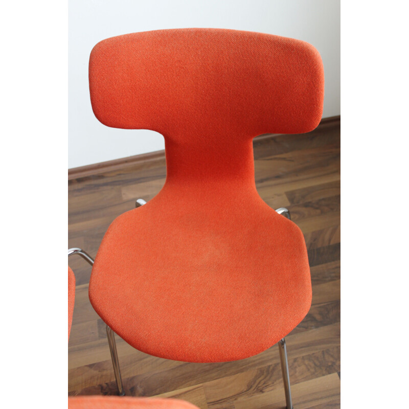 Vintage T-chair by Arne Jacobsen 3103 Hammer for Fritz Hansen