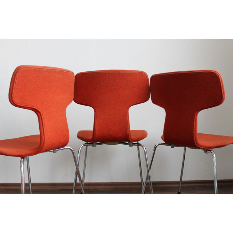 Chaise vintage 3103 par Arne Jacobsen pour Fritz Hansen