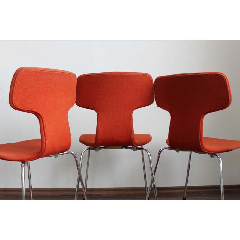 Vintage T-chair by Arne Jacobsen 3103 Hammer for Fritz Hansen