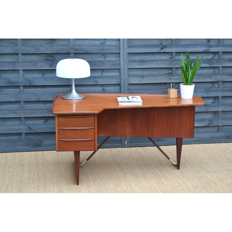 Vintage desk Boomerang by Peter Løvig Nielsen