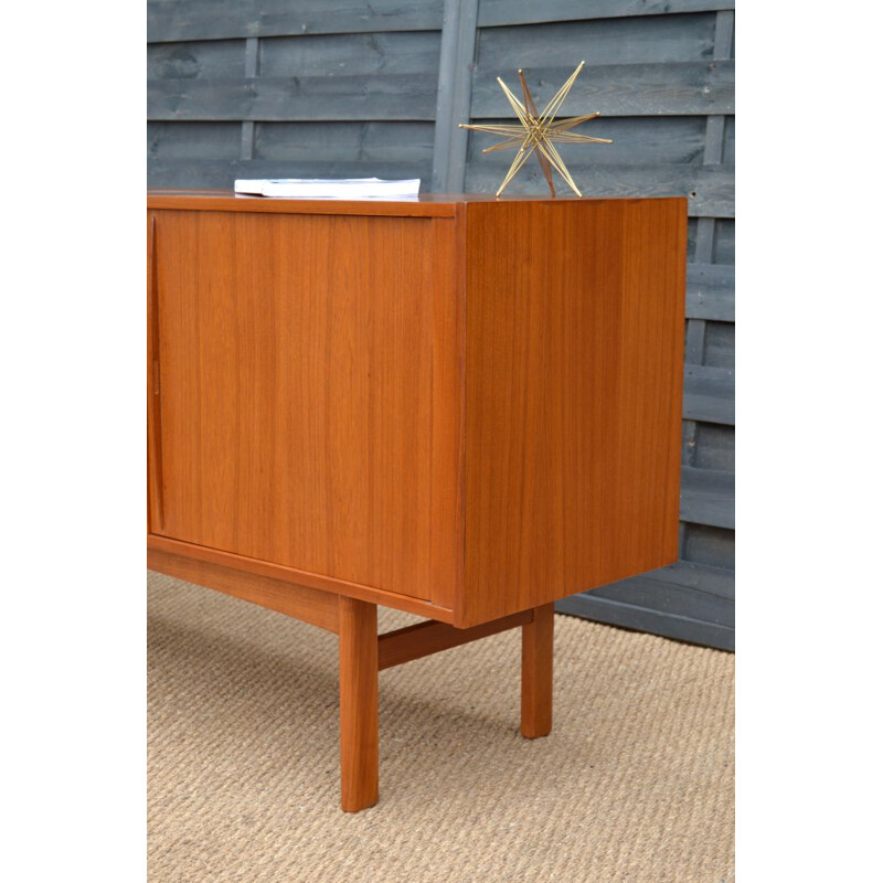 Vintage teak minimalist sideboard