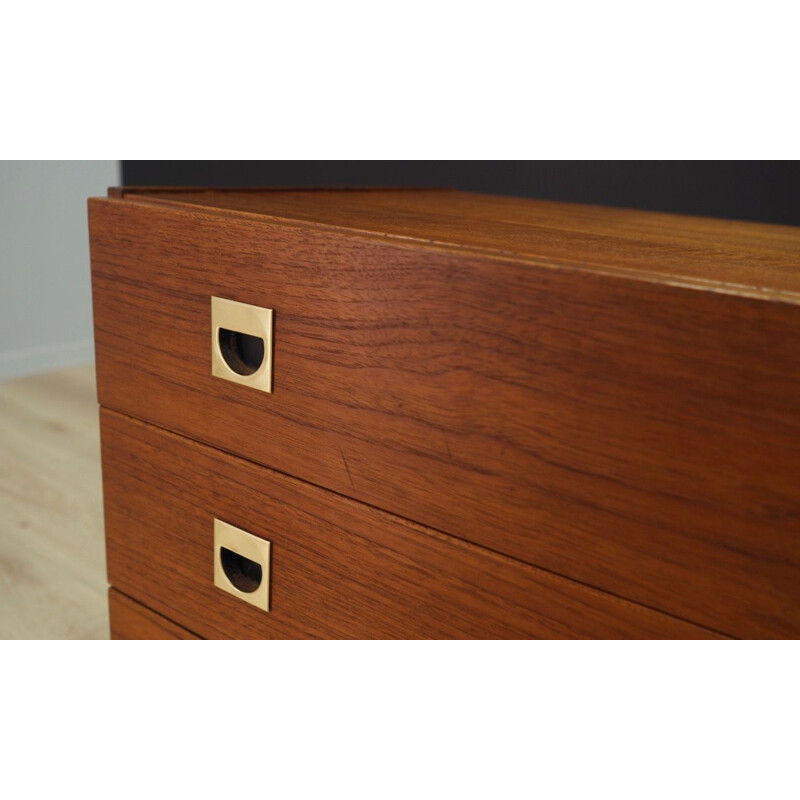 Vintage chest of drawers Scandinavian design in teak