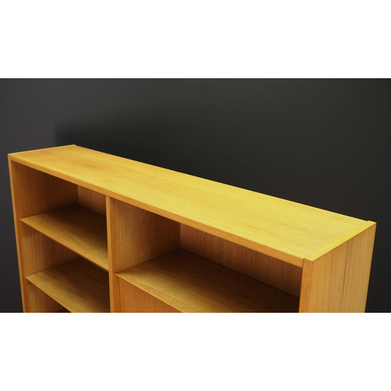 Vintage bookcase by Poul Hundevad in ash