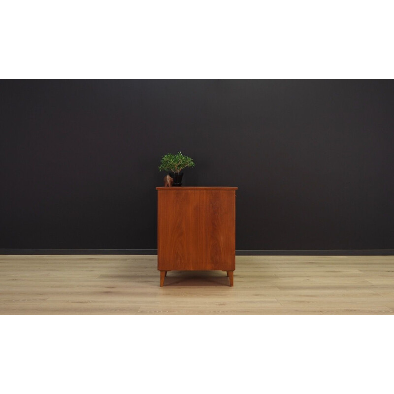 Vintage original writing desk in teak